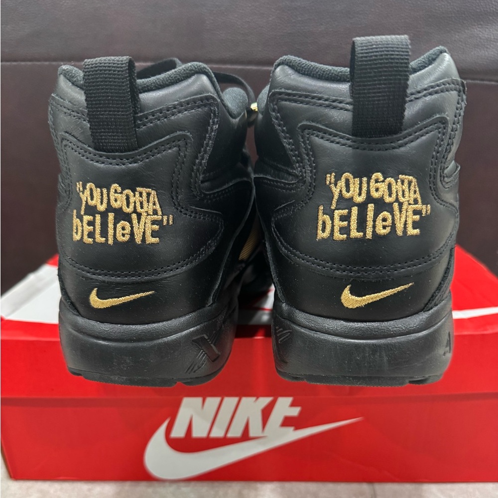 Nike Air Diamond Turf PRM 'Signing Day' Black/Gold HV5788-001 - Picture 5 of 8